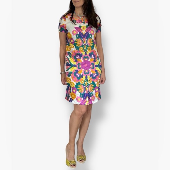See by Chloe Mod Shift Silk Dress - Picture 1 of 13